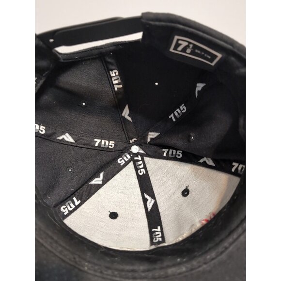 Monster Audio Pacific Headwear SnapBack Hat Cap Car audio Amplifier Black Red - Picture 6 of 9